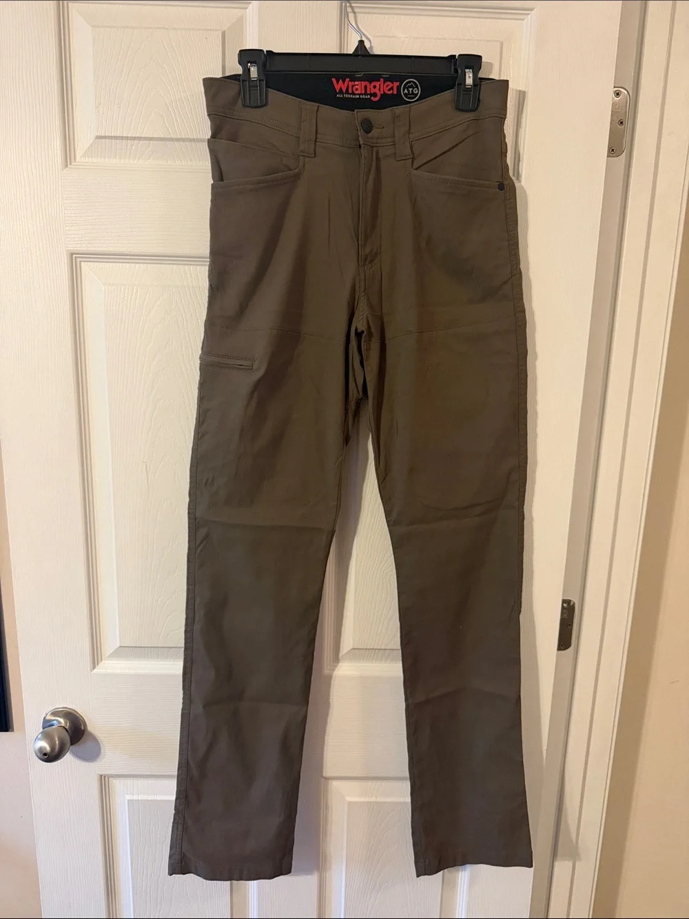 Wrangler Men's Dark Green Work Pants